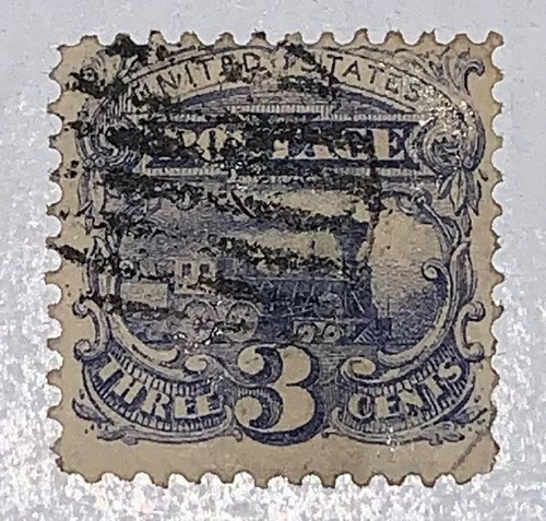 TRAVELSTAMPS:1869 US Stamps Scott # 114  Locomotive The Pictorials used NG