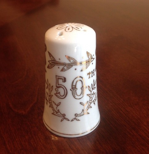 50th Anniversary Salt And Pepper Shakers Lefton China