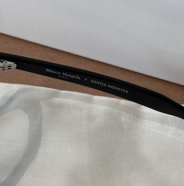 Pre-owned Maison Margiela Gentle Monster X  Mm111 Black Clear Mm111-01 In Muticolor
