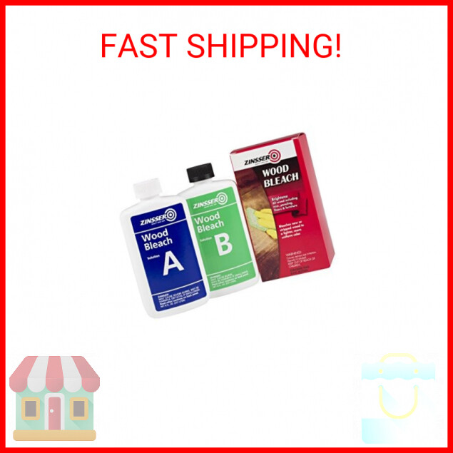 ブリーチ Zinsser 300451 Wood Bleach, Part a and B, 8 Ounce (Pack of 2