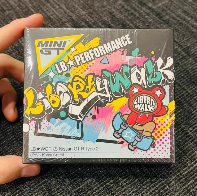 MINI GT 244 Nissan GT-R R35 Type 2 Rear Wing ver 3 