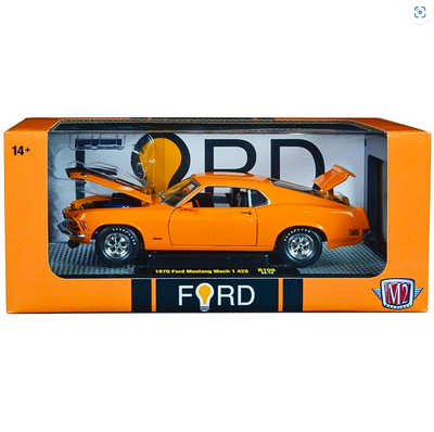 Ford Mustang Mach 1 428 1970 Limited Edition M2 Machines 1/24 Diecast Model Car