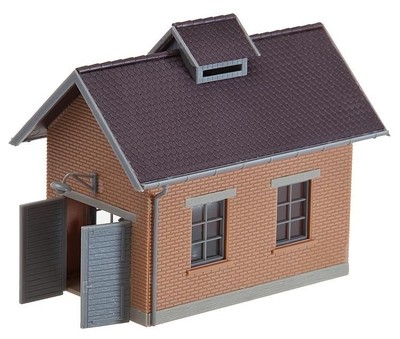 Faller H0 120139 Kompressorhaus Ponteggio Tubi Schürhakenge. Kit Merce Nuova