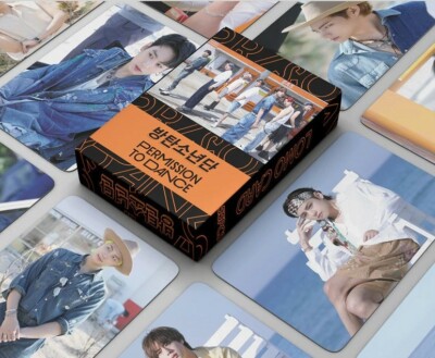 BTS Bangtan Boys PERMISSION TO DANCE Album Kpop LomoCard Photocard JungKook Suga