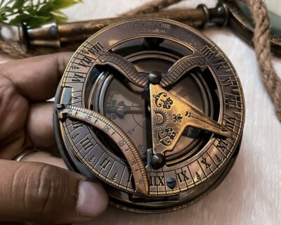 Anniversary Sundial Compass Gift for Him or Her - Unique Gift Ideas for Husba...