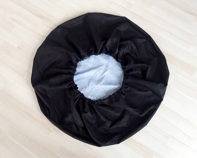 Christmas Wreath Spare Tire Cover for Jeep With Backup Camera Hole Xmas Gift