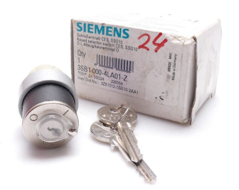 Siemens Ces-Schloss 3sb1000-4la01-Z Ces-Schloss 3sb1 000-4la01-Z Z=Ssg24
