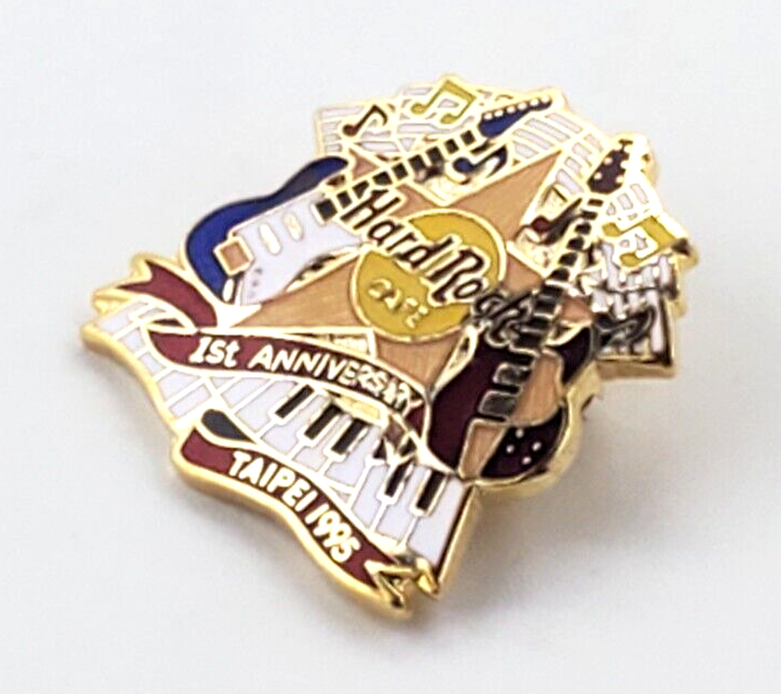 【新品】1周年&10th Anniversary PINS COLLECTION Hard Rock Cafe pin TAIPEI 1st Anniversary 95 Star Keyboard