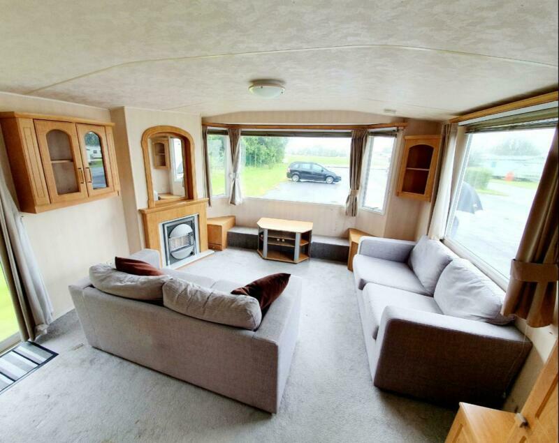 Static caravan for sale west coast Scotland free standing furniture Ayrshire in Kilwinning