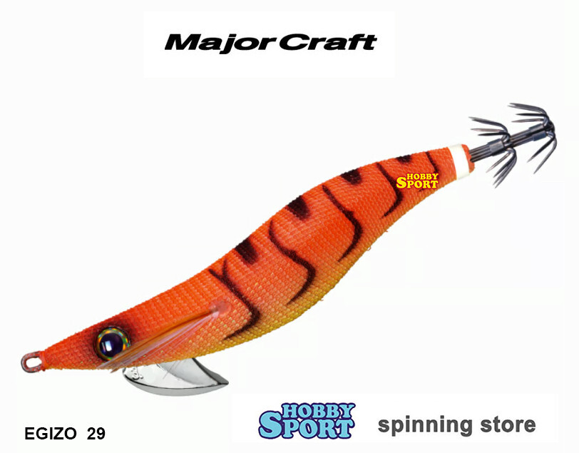 TOTANARA MAJOR CRAFT EGIZO 3 CLEAR APPEAL SUNSET COL 29 PESCA SEPPIA CALAMARO