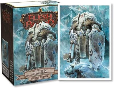 Oldhim- Dragon Shield Flesh and Blood Matte Art Sleeves - New - Factory Sealed