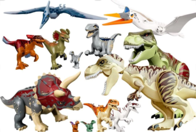 Lego Jurassic World Dinosaur Figures, You Choose: T-rex