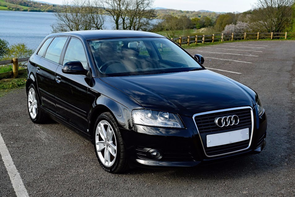 Audi A3 Sportback 1.9 TDi Sport, 2008 (58 plate), Metallic Black