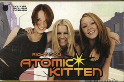 ATOMIC KITTEN - RIGHT NOW 1999 EU CASSINGLE CARD SLEEVE SLIP-CASE INNOCENT