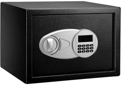 0.5 Cubic Ft Home Safe w/Digital Keypad Lock Backup Key 13.8 x 9.8 x 9.8'' Steel