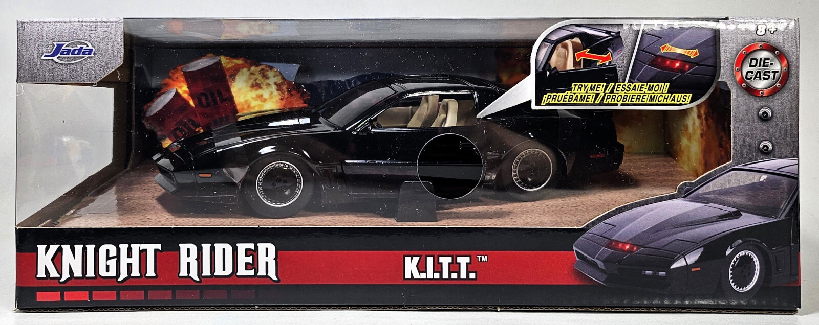 ミニカー JADA KNIGHT RIDER K.I.T.T. Amazon.com: Jada Knight Rider K.I.T.T. 1982 Pontiac Firebird