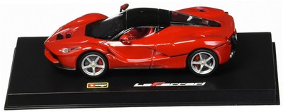 Bburago 15636902 - Ferrari Laferrari, Einfache Spielmodelle, farblich sortiert