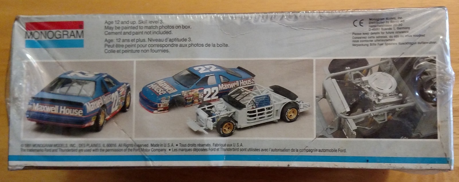 MONOGRAM #22 Maxwell House 1/24 Thunderbird