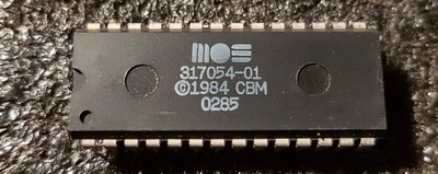MOS 317054-01 Function HI Chip for Commodore 16/116/Plus/4 Tested and Working