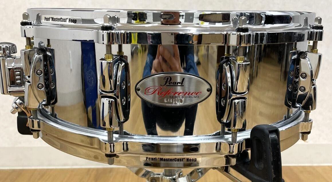 PEARL Reference Series RFS1450 2.5mm Cast Steel Snare Drum