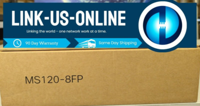 Cisco Meraki MS120-8FP-HW New and Unclaimed 8P PoE+ - Switch Same Day Shipping