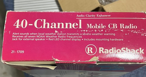 Radio Shack, Realistic TRC-519 CB Radio NEW Old School Quality and Function!