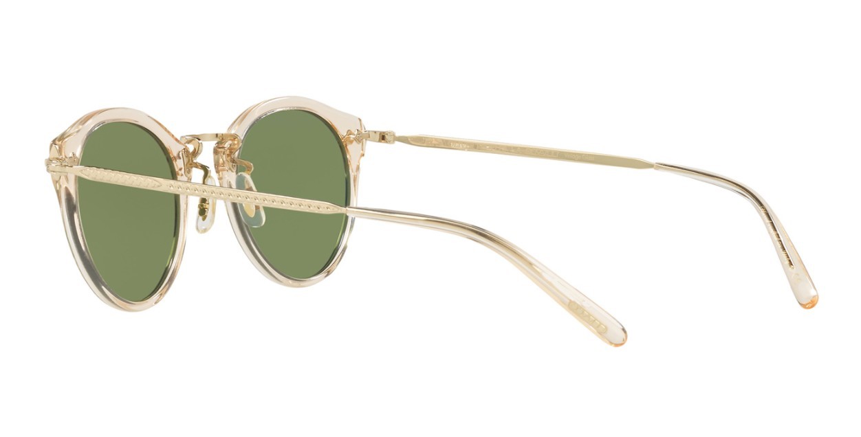 Pre-owned Oliver Peoples Op-505 Sun Ov 5184s Buff/green C (1094/52) Sunglasses