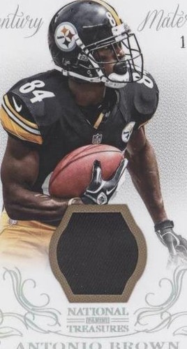 2013 Panini National Treasures Antonio Brown #83
