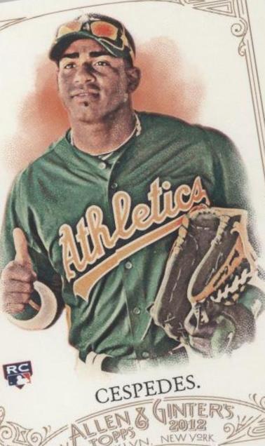 Topps Allen & Ginter's 2012 - Yoenis Céspedes #79