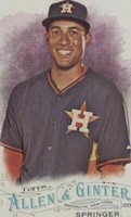 2016 Topps Allen & Ginter - George Springer #197