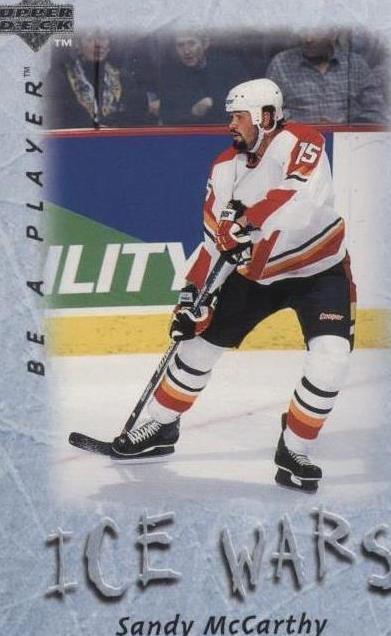 1995-96 Upper Deck Be a Player - Sandy McCarthy #217