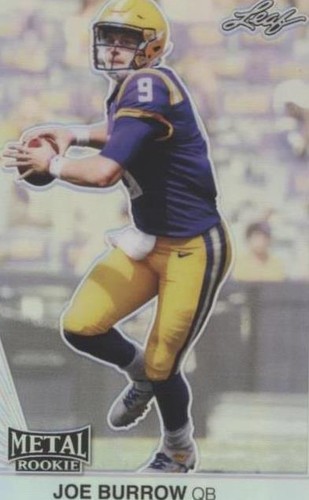 2020 Leaf Metal Rookie Joe Burrow #LR-12