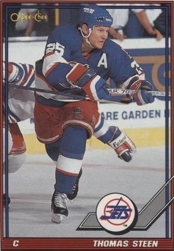1991-92 O-Pee-Chee - Thomas Steen #218