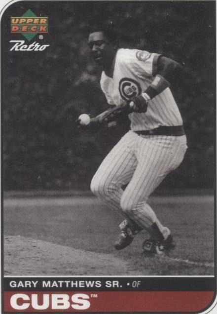 Upper Deck Retro 1998 - Gary Matthews #18