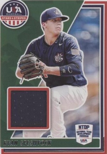 2022 Panini USA Baseball Stars & Stripes - Ryan Speshyock #USAM-RS