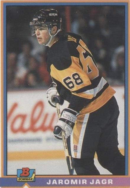 Bowman 1991-92 - Jaromir Jagr #95