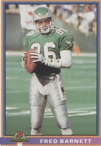 1991 Bowman Fred Barnett #401