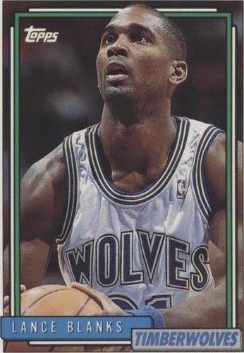 1992-93 Topps - Lance Blanks #233