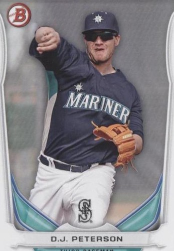 2014 Bowman Draft - D.J. Peterson #TP-18