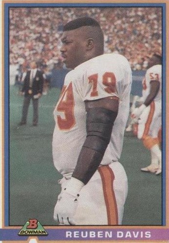 1991 Bowman Reuben Davis #522