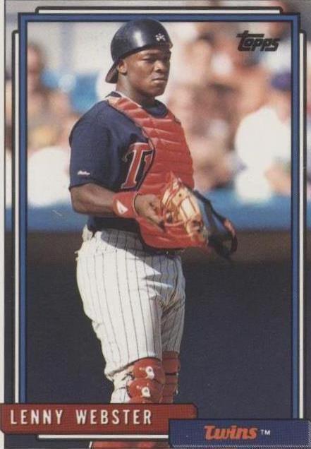 1992 Topps - Lenny Webster #585