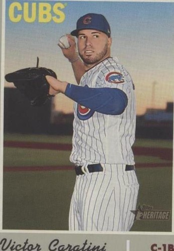2019 Topps Heritage High Number - Victor Caratini #587