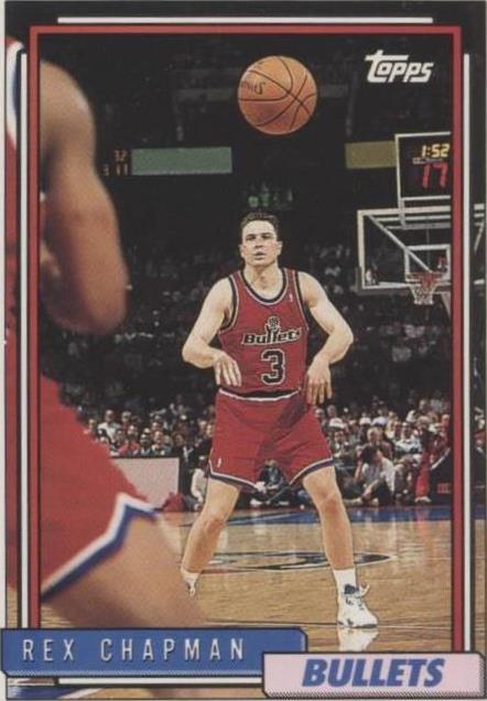 1992-93 Topps - Rex Chapman #262