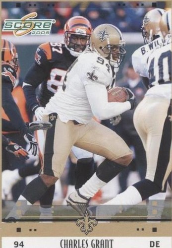 2005 Score Charles Grant #176