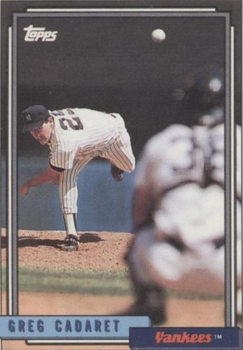 1992 Topps - Greg Cadaret #18