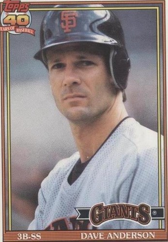 1991 O-Pee-Chee - Dave Anderson #572