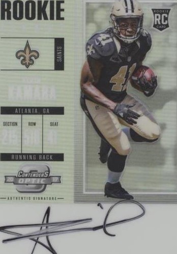 2017 Panini Contenders Optic Alvin Kamara #113