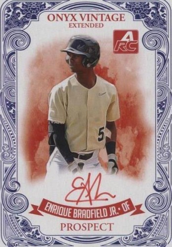 2021 Onyx Vintage Extended - Enrique Bradfield #EAEB