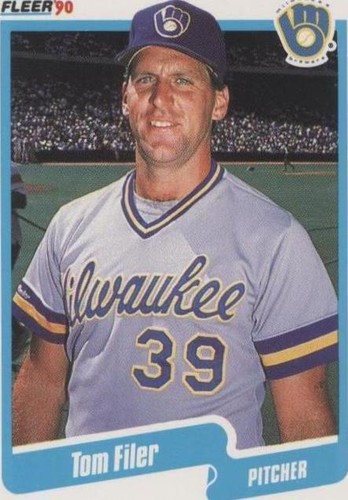 1990 Fleer - Tom Filer #322