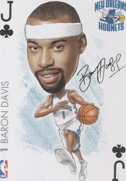 2004-05 All Pro Deal Playing Cards - Baron Davis #JC
